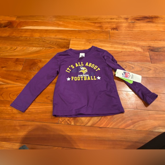 Minnesota Vikings 2T Kids Football Shirts - Picture 4 of 5